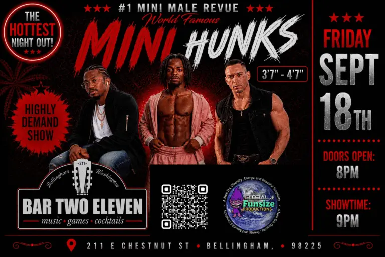 Mini Hunks male revue audience experience
